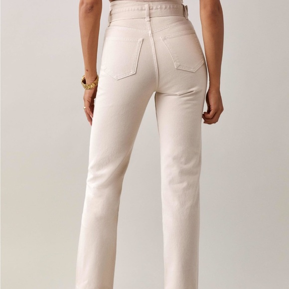 Reformation Cynthia High Rise Straight Jeans - Picture 5 of 8